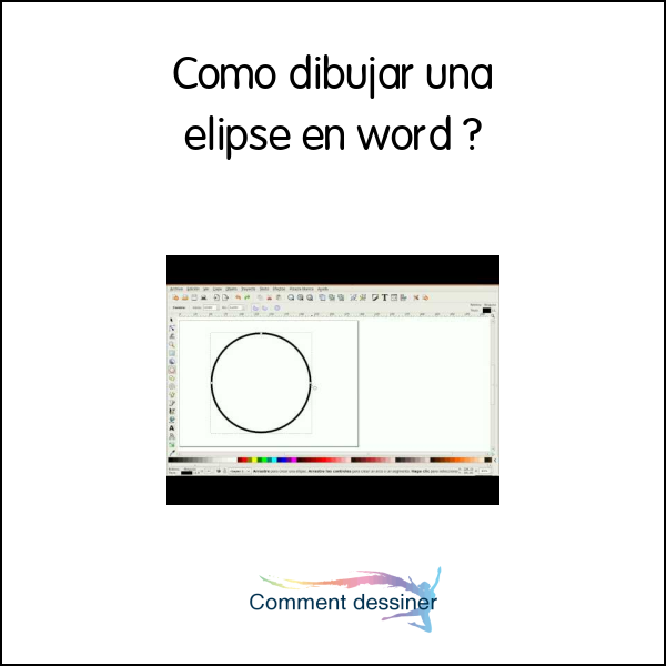 Como dibujar una elipse en word